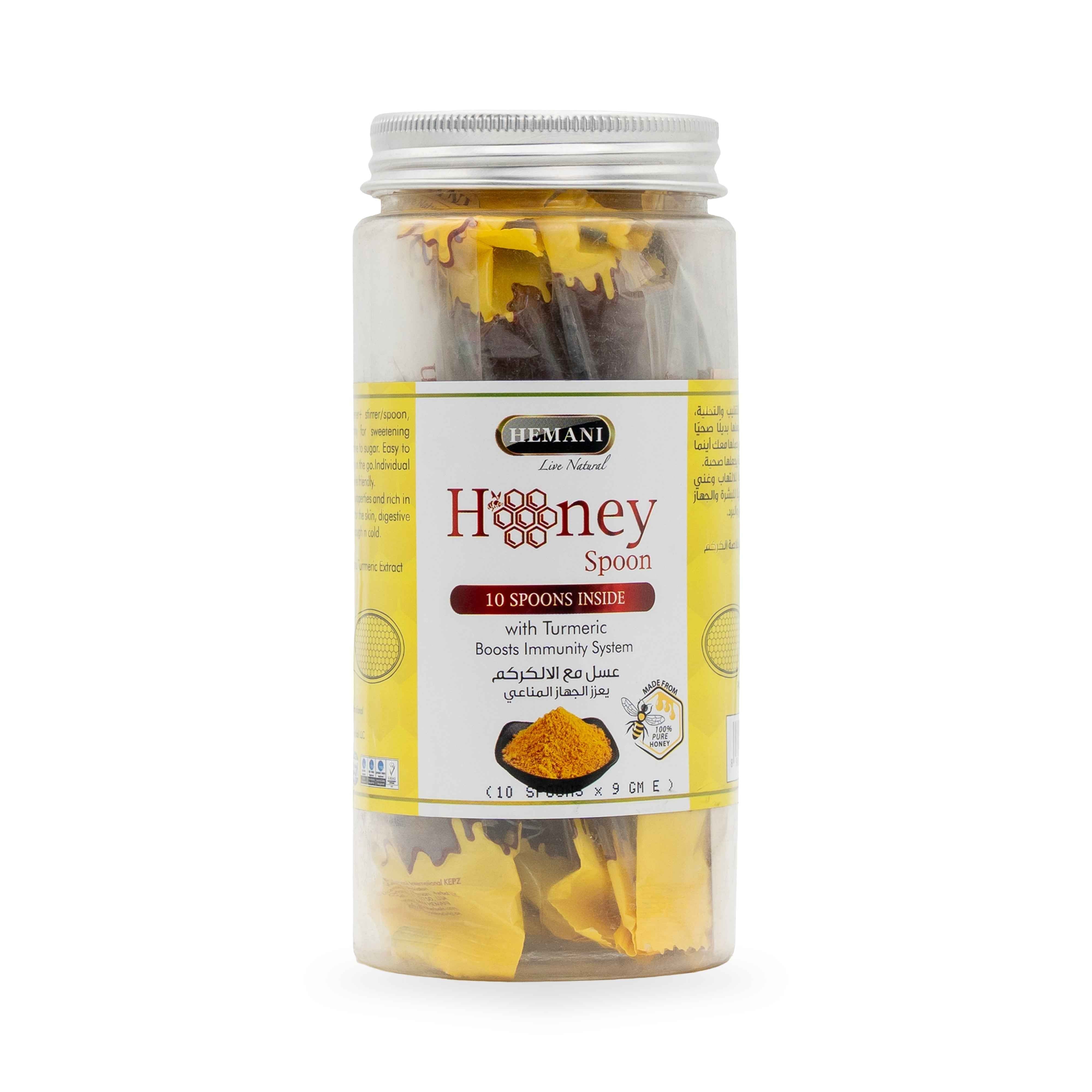 Hemani Honey Turmeric Spoon 10 PCS