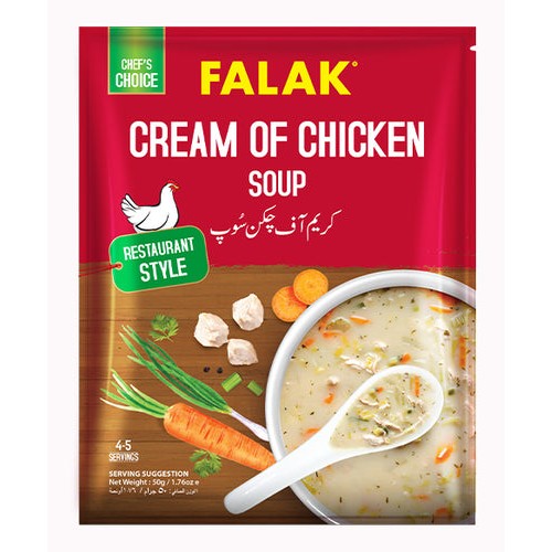 FALAK CREAM OF CHICKEN SOUP 50 GM