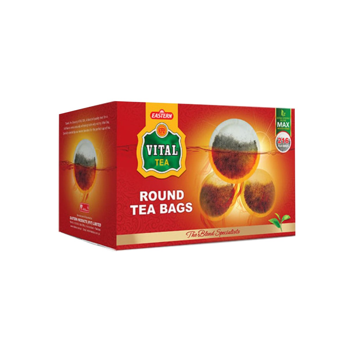 Vital Round Tea Bag 216 BAG