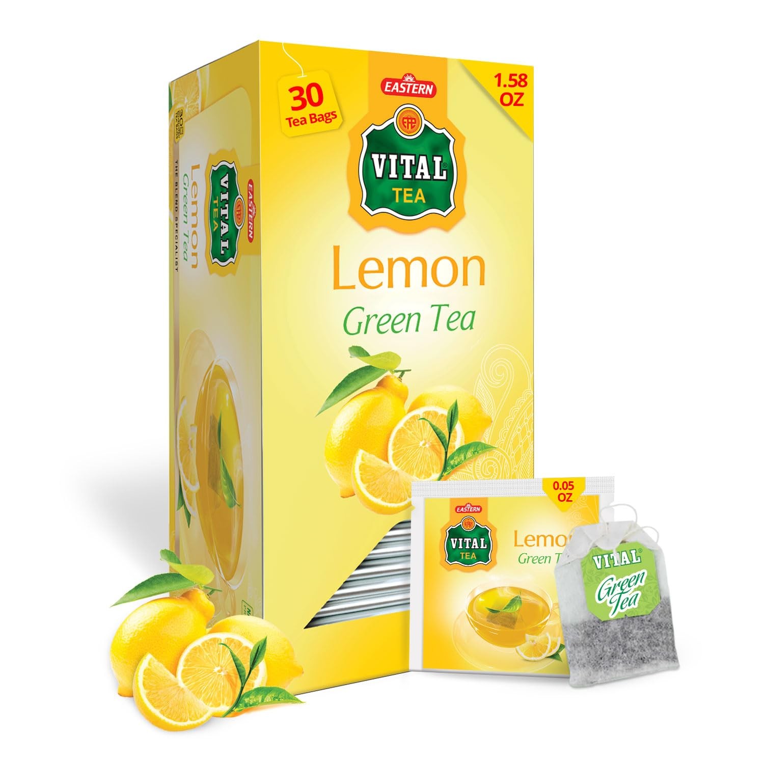 Vital Lemon Green Tea  100 GM