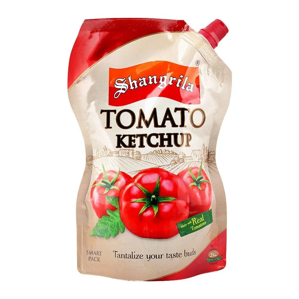 SHANGRILA TOMATO KETCHUP POUCH 475 GM
