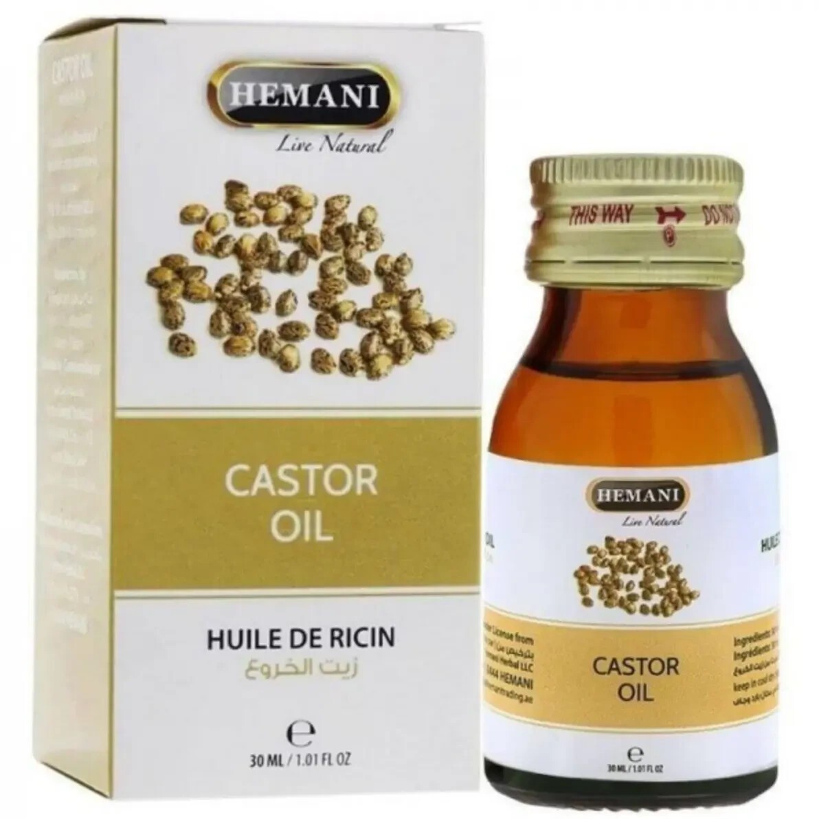 CASTOR OIL HEMANI 30 ML