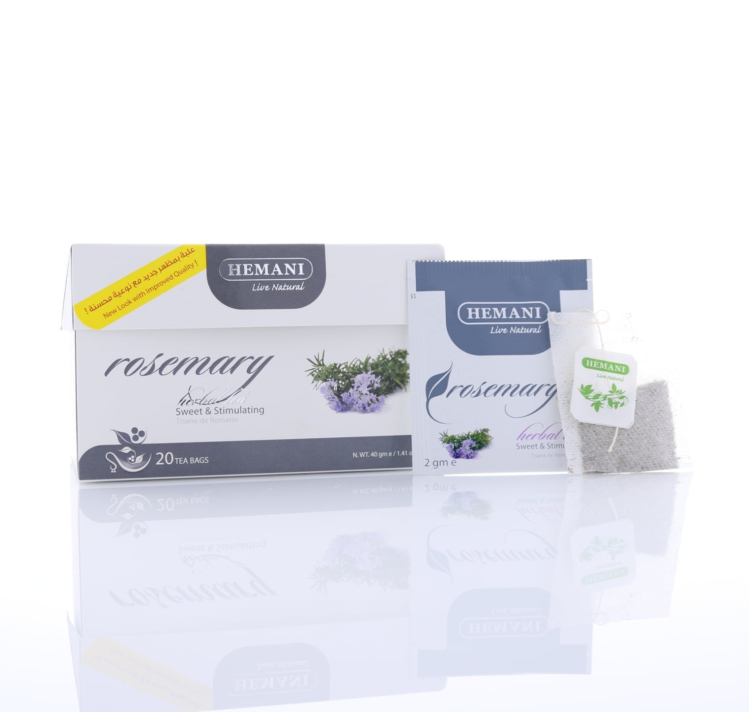 HEMANI Herbal Tea  Rosemary 20 BAG