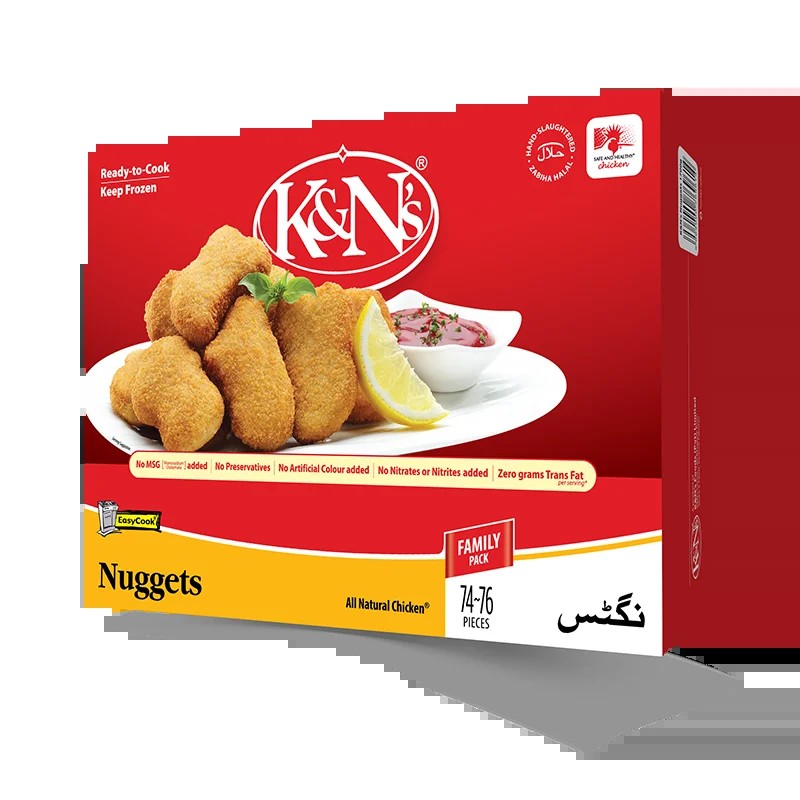 K AND N NUGGETS 558 GM