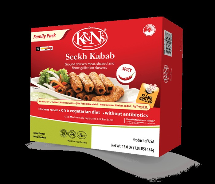 K&KSEEKH KABAB 454 GM