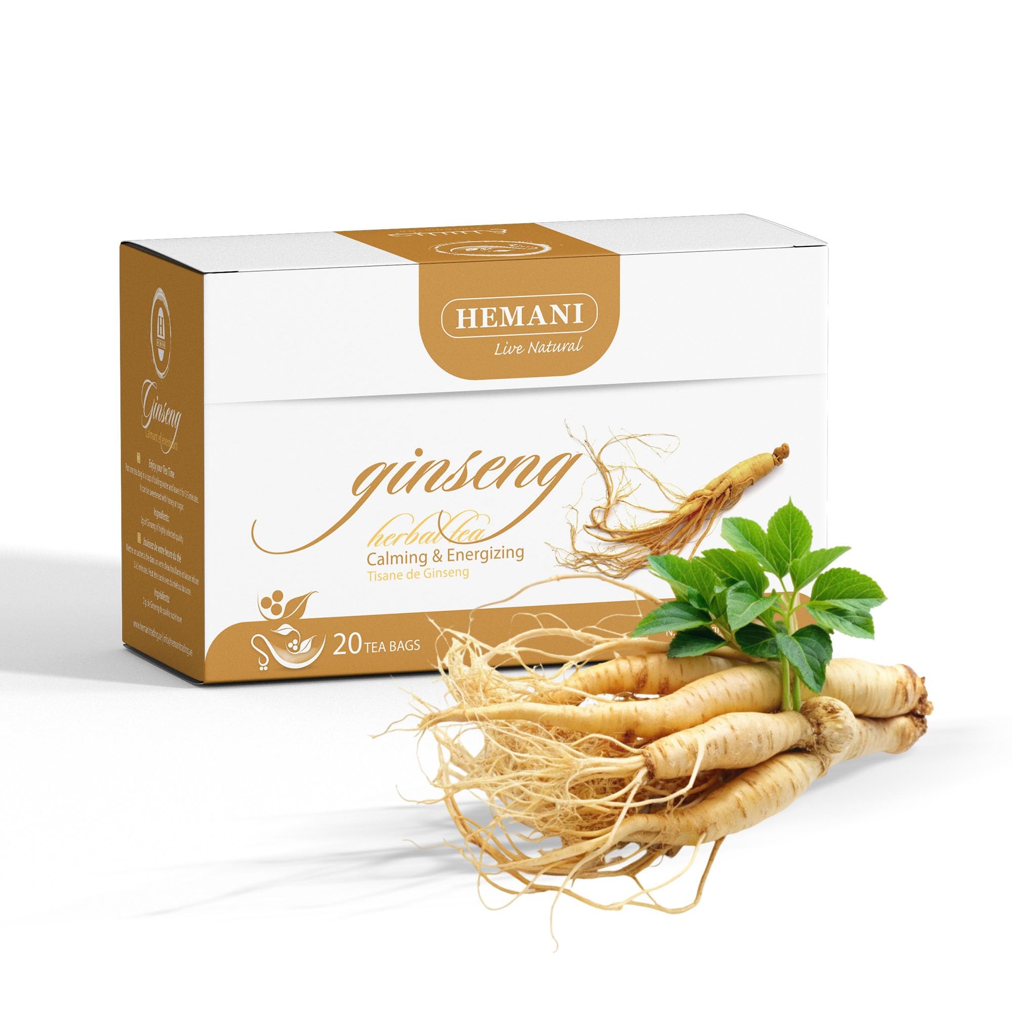 Hemani Green Tea Ginseng 20 BAG
