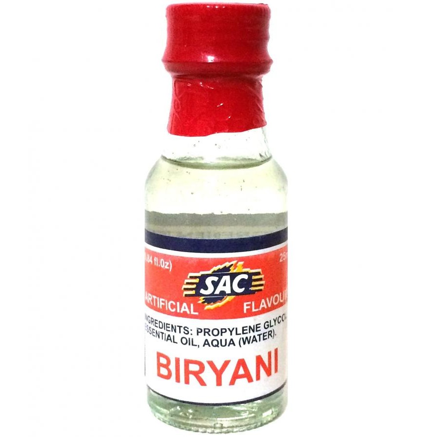 Sac Sac Artificial Biryani Pulao Flavour 25 ML