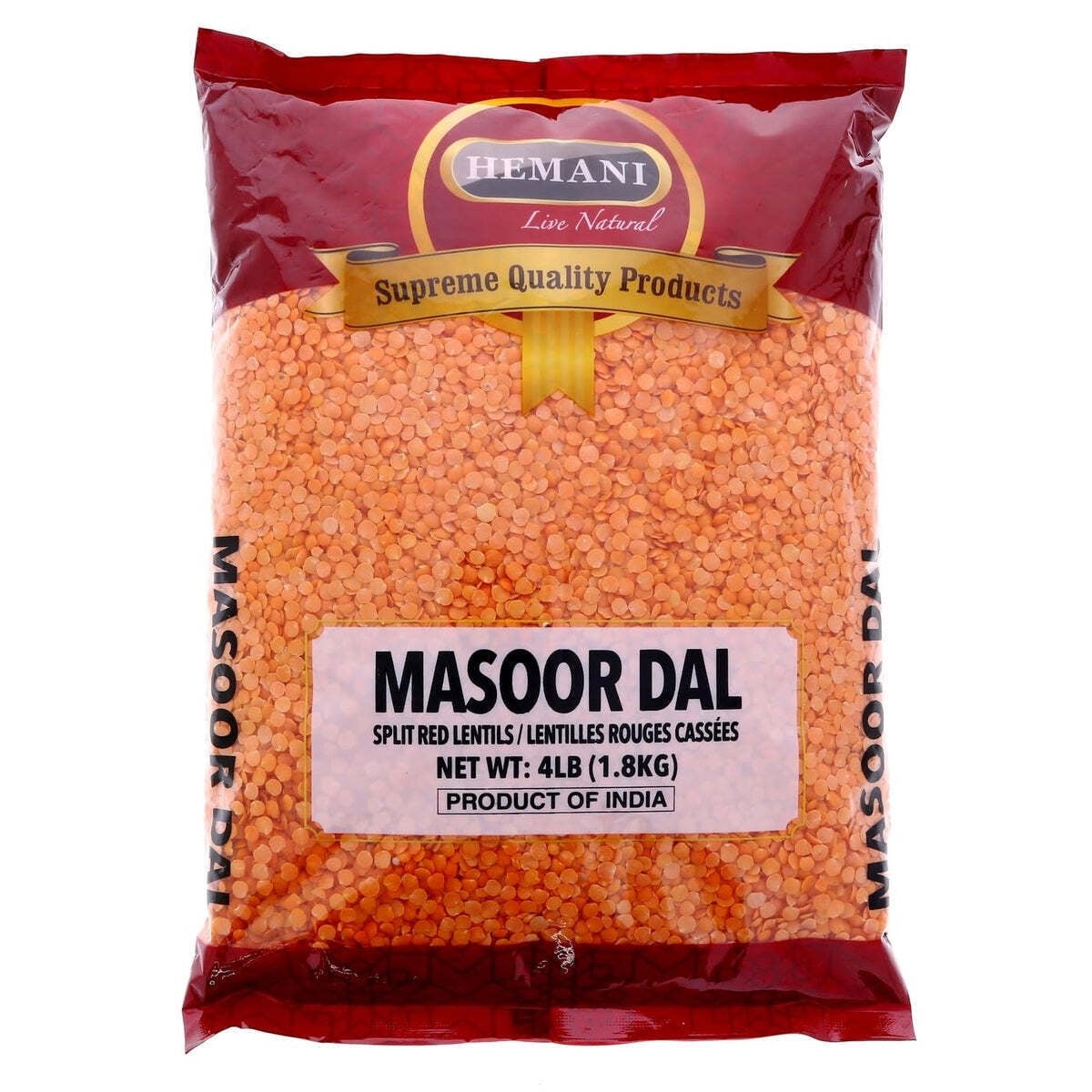Hemani Masoor Dal 4 LBS