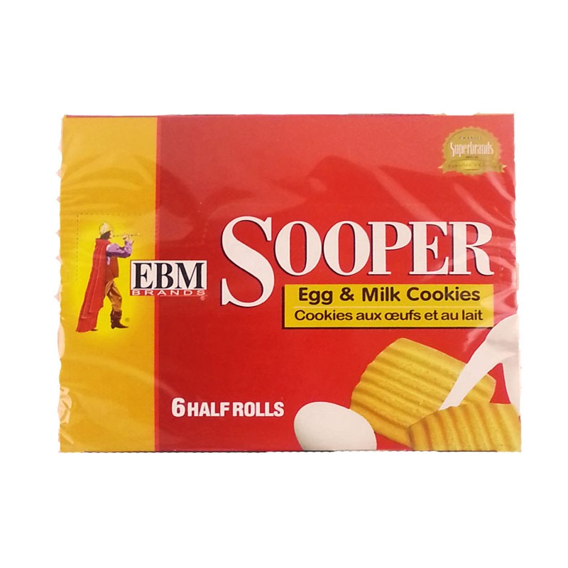 EBM SOOPER 6 HALF ROLL  COOKIES 396 GM
