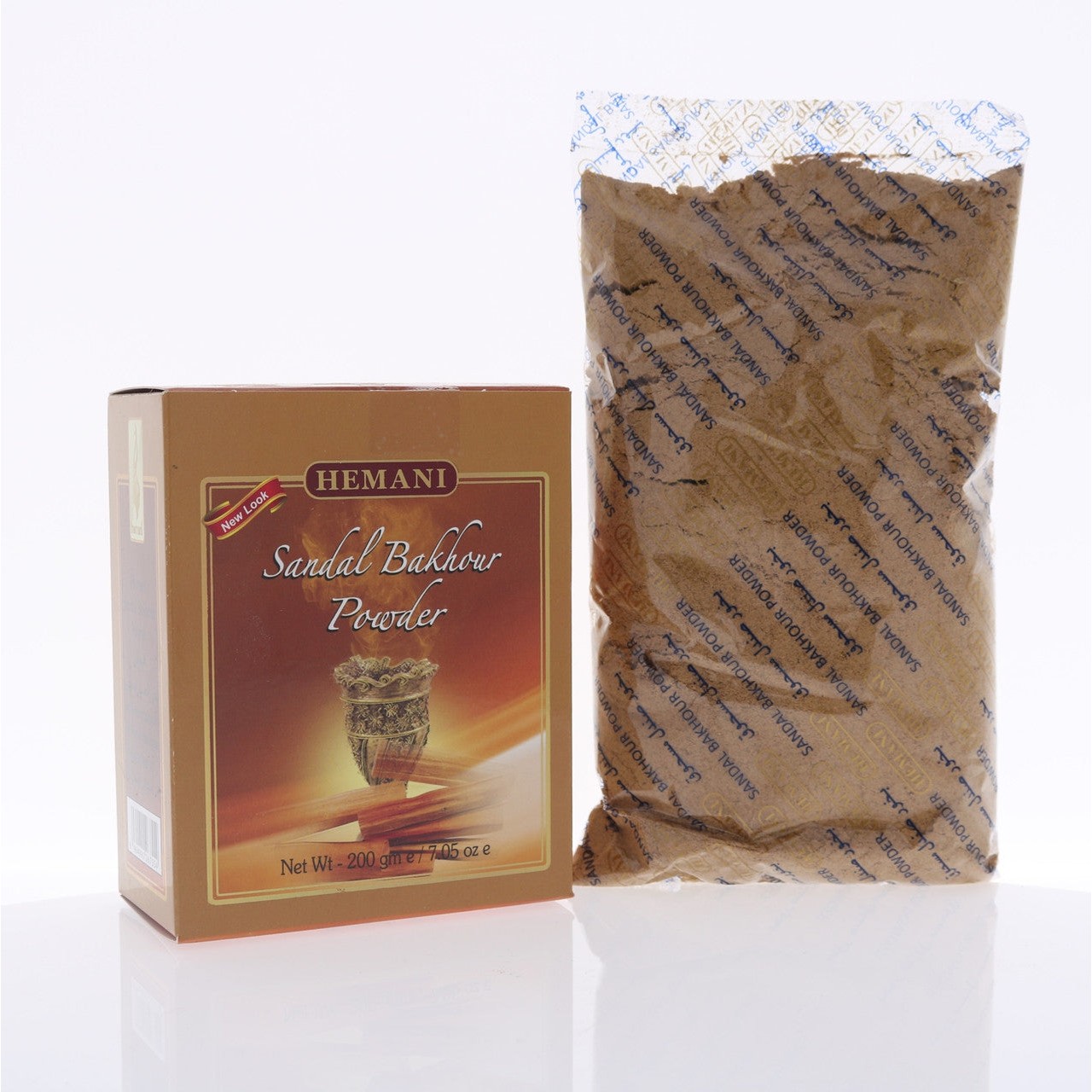 Hemani Sandal Bakhoor Powder Tin 200 GM 200 GM