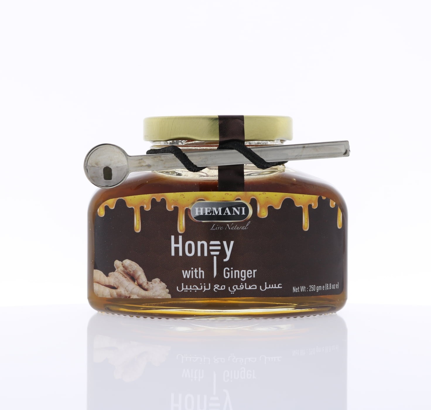 HONEY W/GINGER HEMANI 8.8 OZ