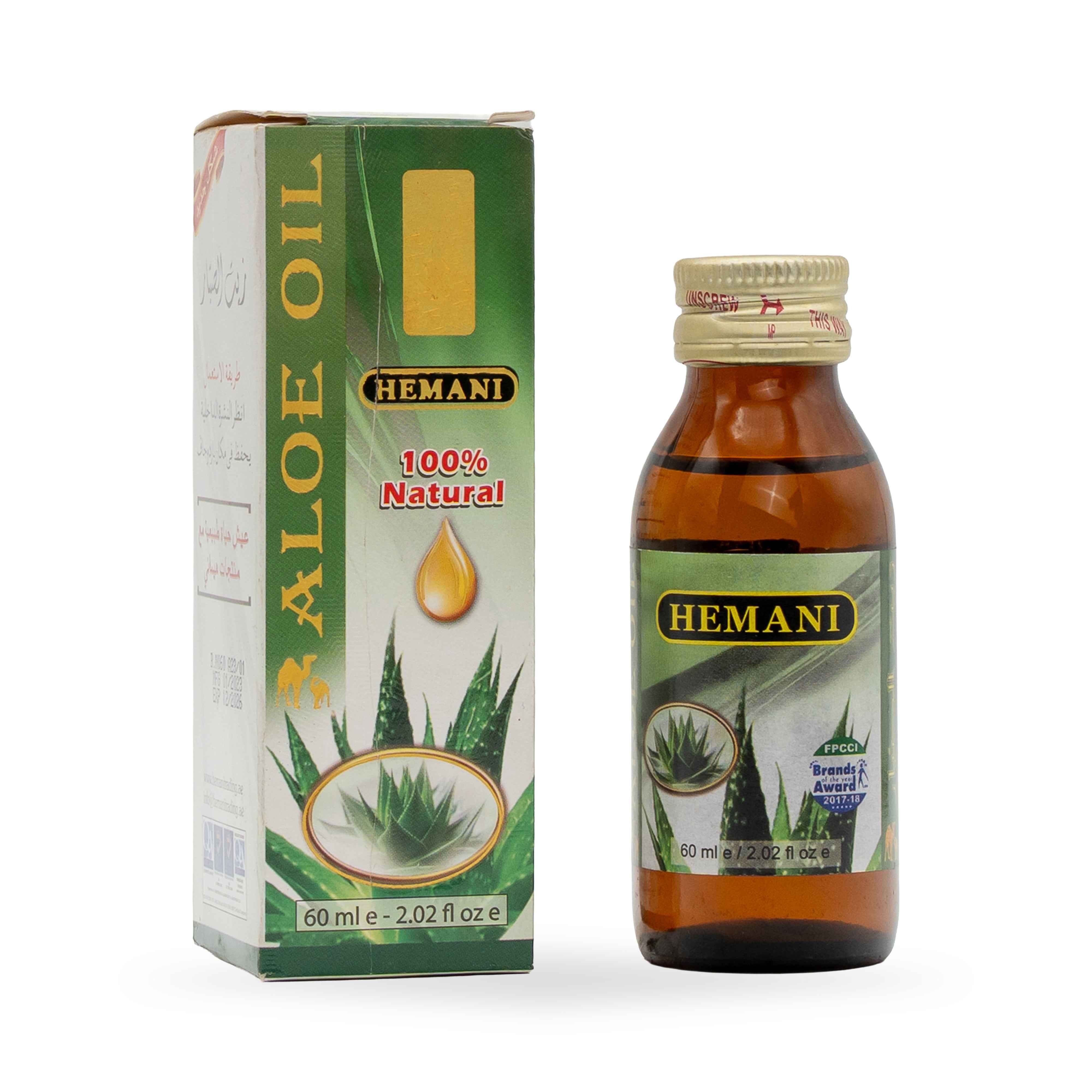 HEMANI ALOE OIL 60 ML
