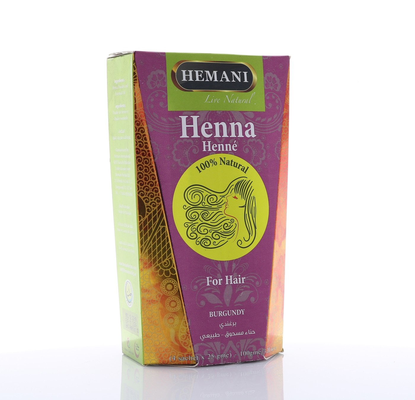 Henna For Hair Burgundy