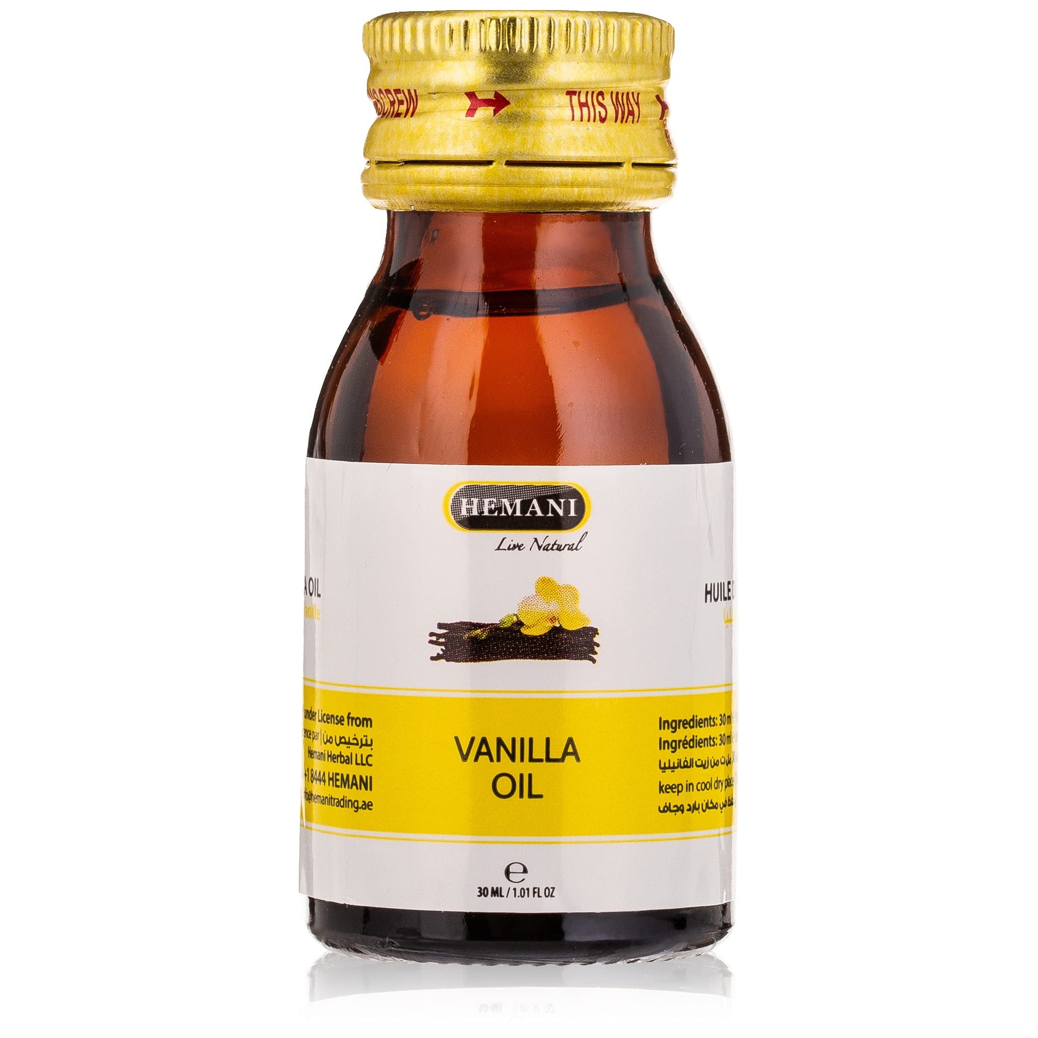 VANILLA OIL HEMANI 30 ML