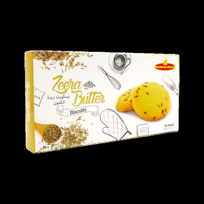 United Zeera Biscuits 200 GM