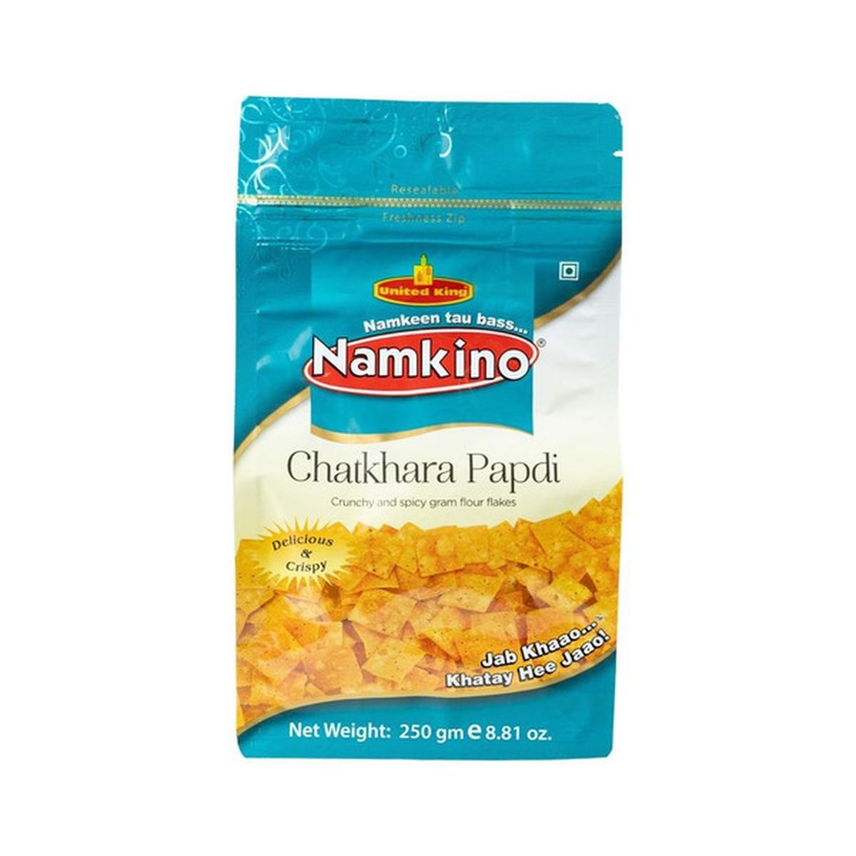 UNITED KING NAMKINO CHATKHARA PAPDI 250 GM