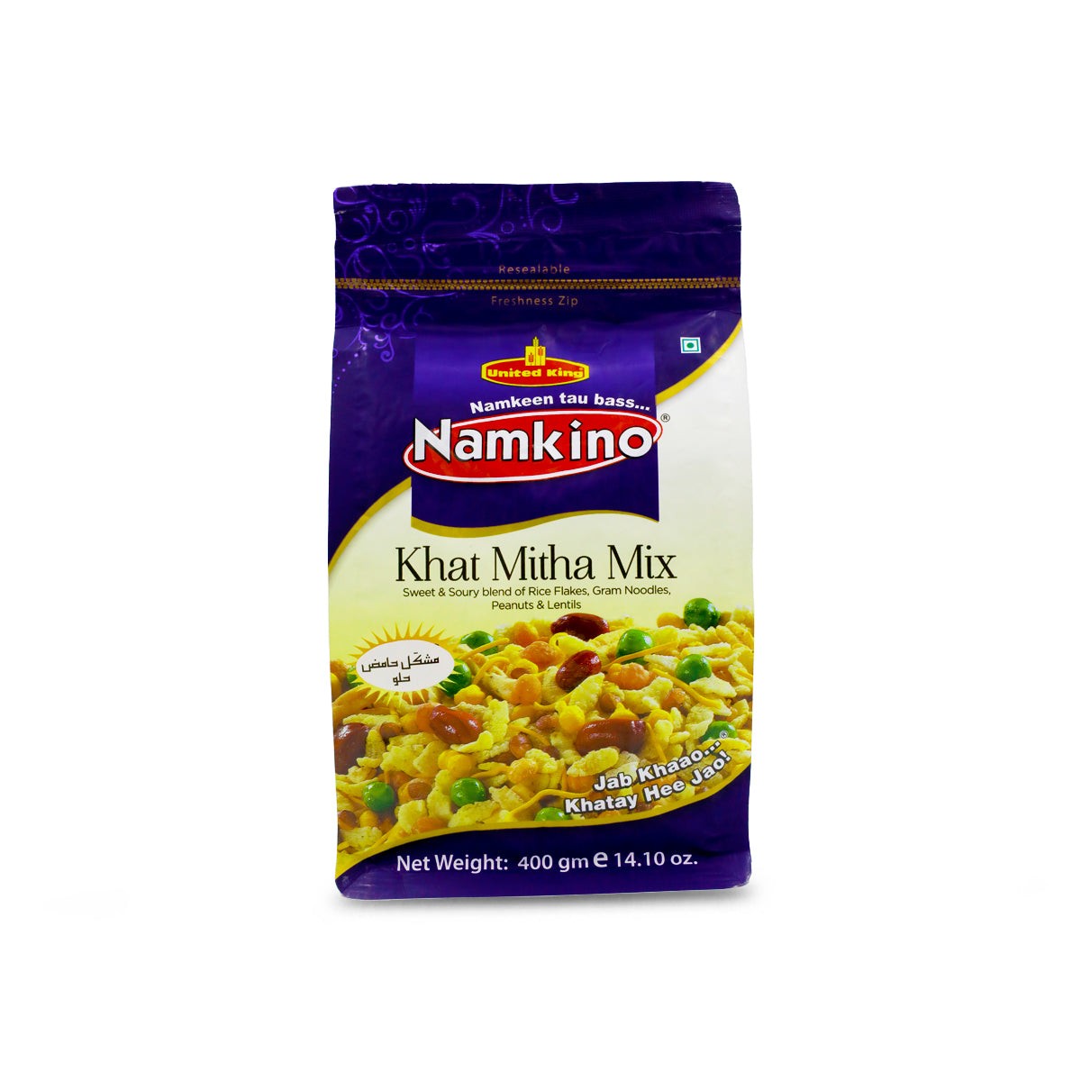 UNITED KING KHATA MITHA MIX 400 GM
