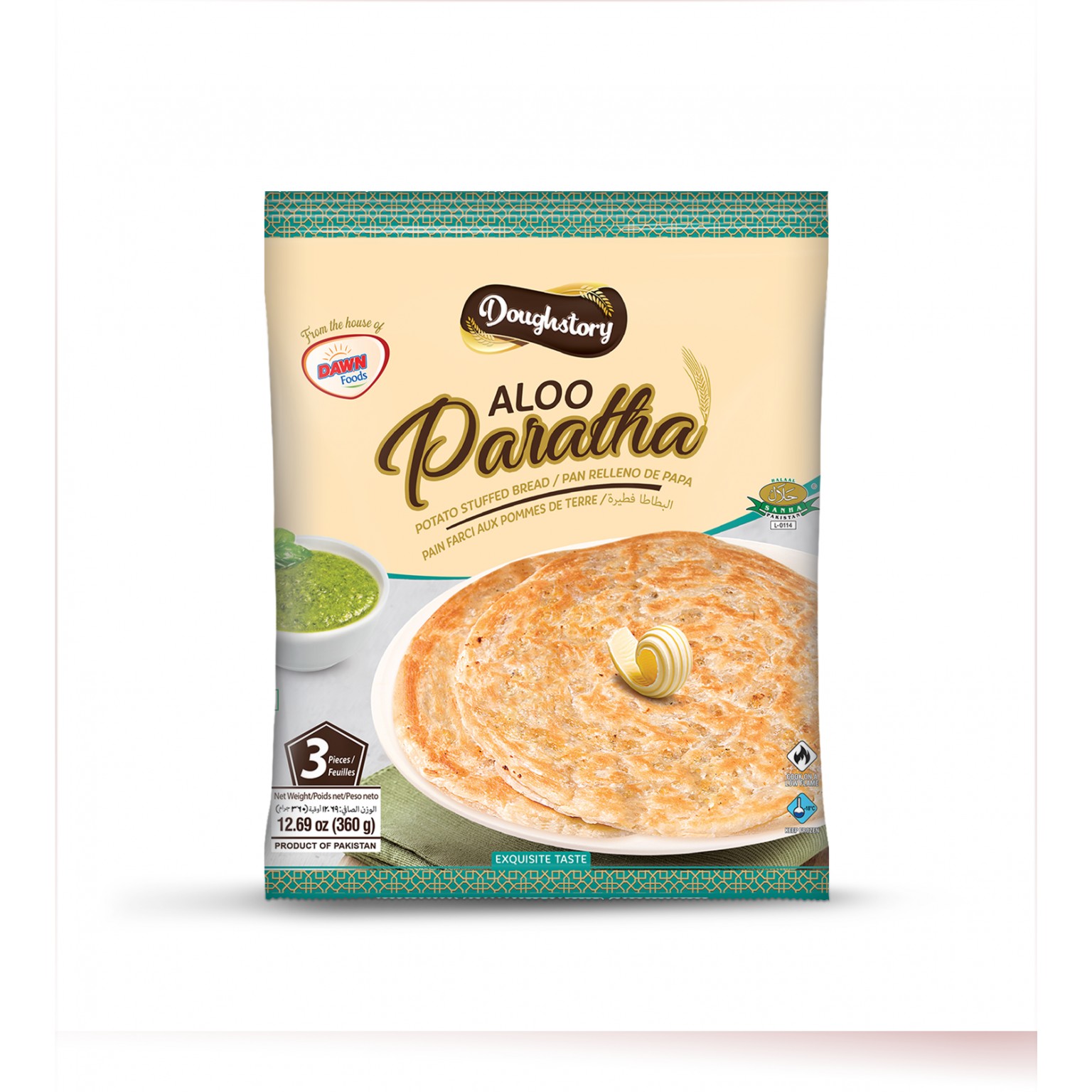 DOUGHSTORY ALOO PARATHA 360 GM