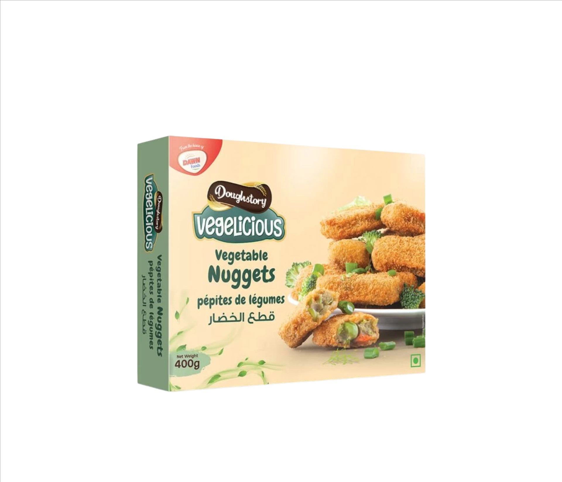 DOUGHSTORY VEGETABLE NUGGETS 400 GM