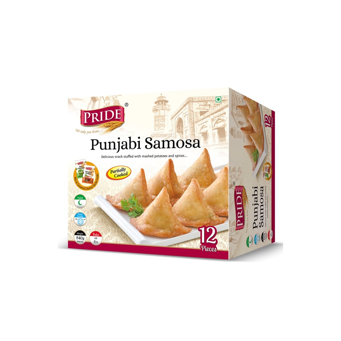 Pride Punjabi Samosa 12 PCS