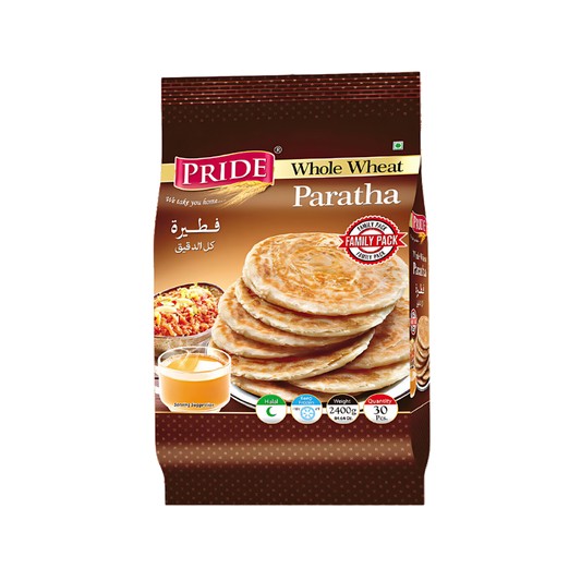 Pride Whole Wheat Paratha 30 PCS
