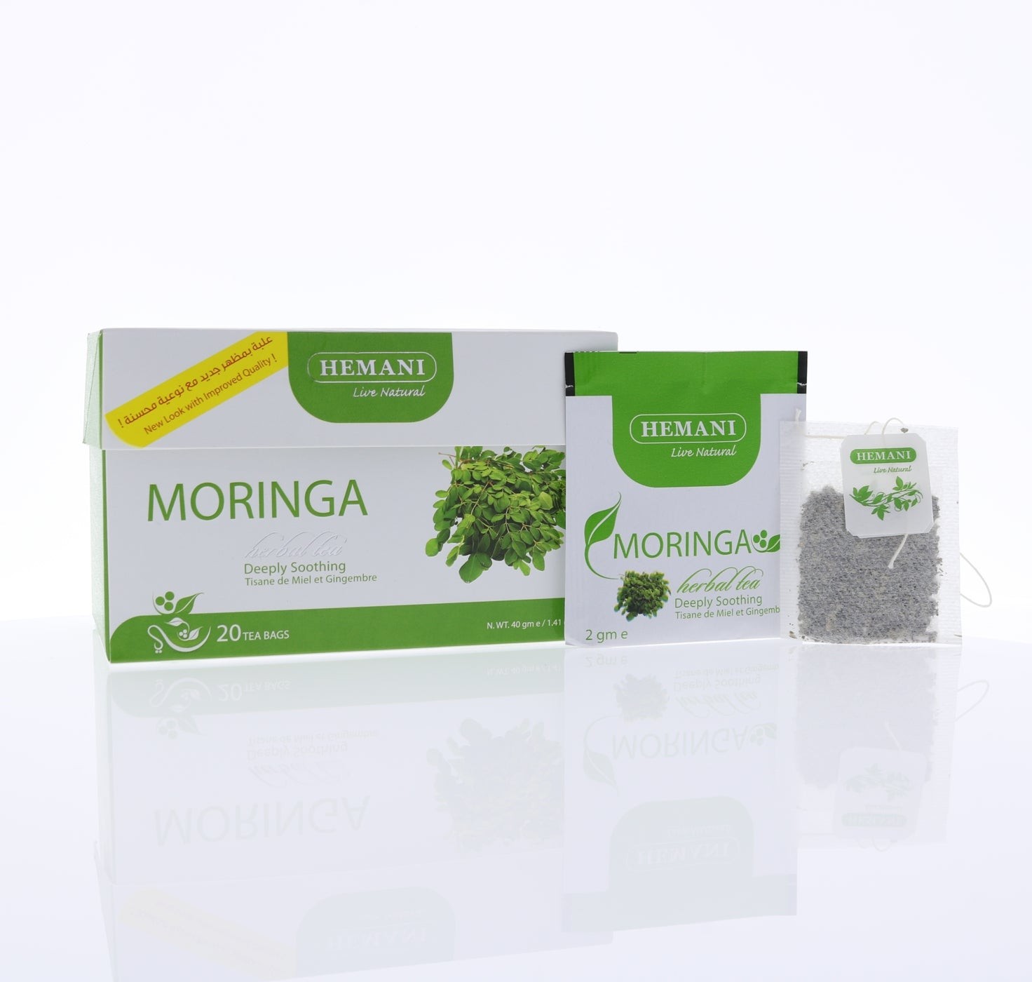 MORINGA TEA HEMANI 20 COUNT