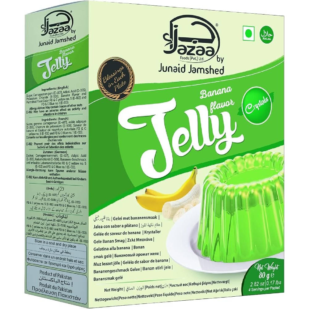 Jazaa Banana Jelly 80 GM