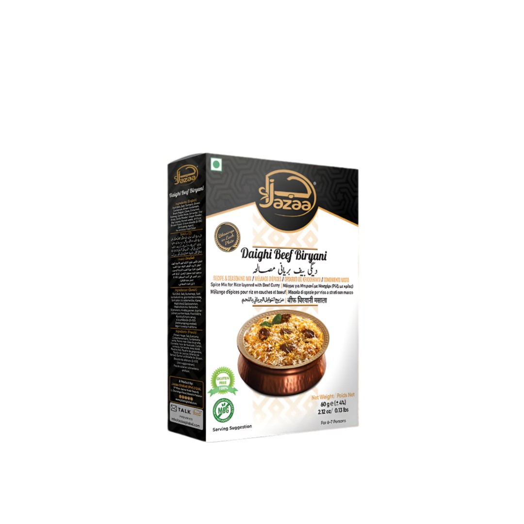 Jazaa Jazaa Daighi Beef Biryani 120 GM