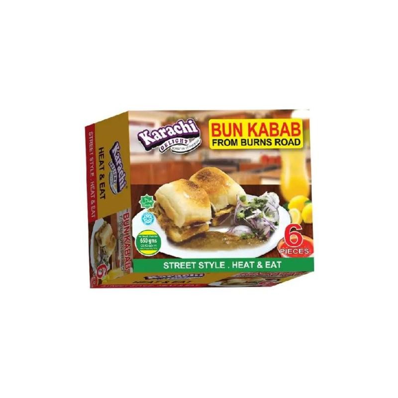 KARACHI DELIGHT BUN KABAB 6PCS 650 GM
