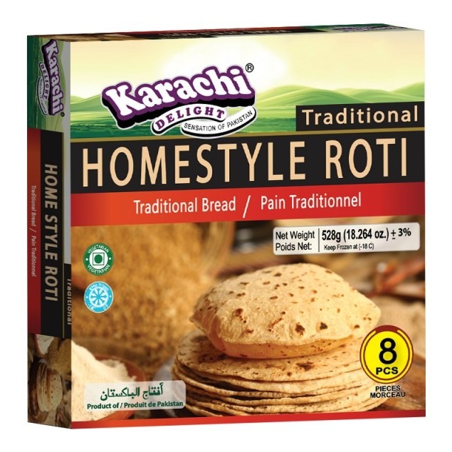 Karachi Delight Homestyle Roti 560 GM