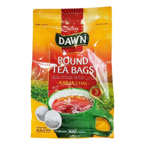 DAWN ROUND TEA BAGS 300 PCS