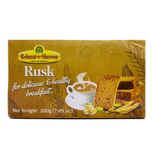 REHMAT E SHEREEN TEA RUSK 200 GM