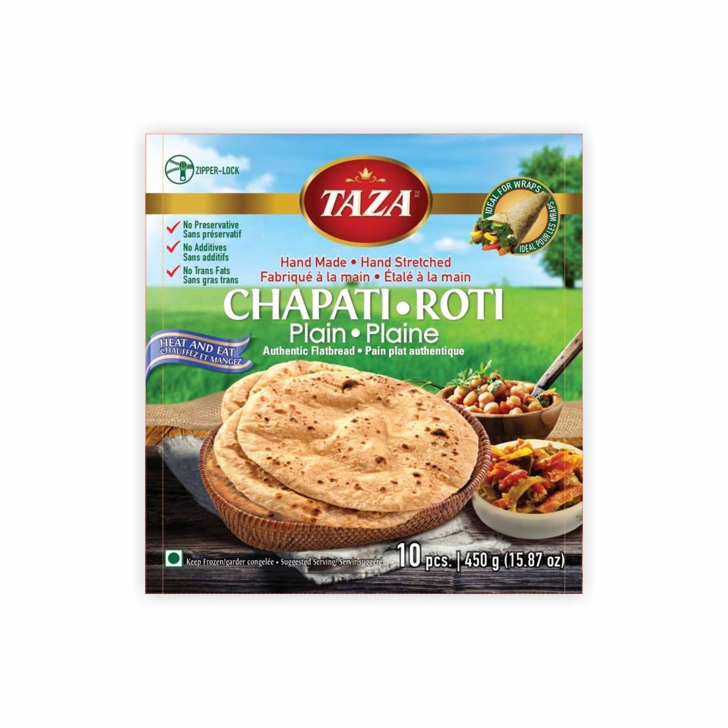 Taza Chapati 10 PCS