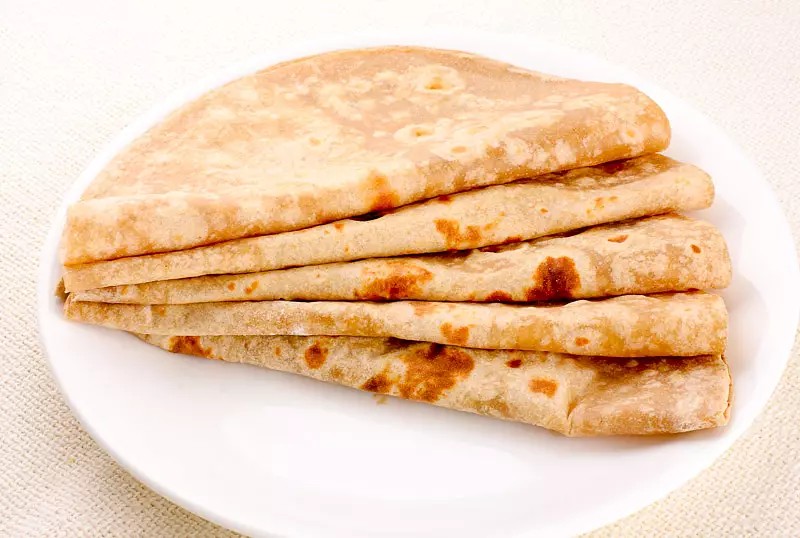 TAZA ROTI CHAPATI WHOLE WHEAT 450 GM