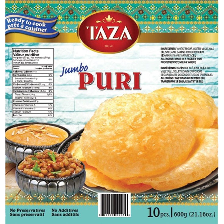 TAZA POORI 10 PCS