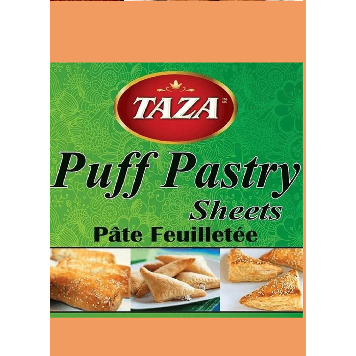 TAZA PUFF PASTRY SHEETS 10 PCS