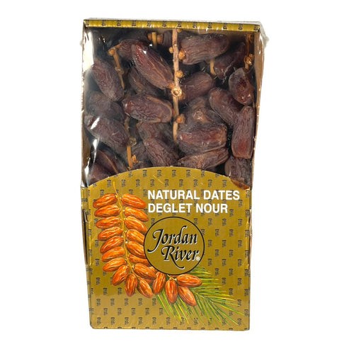 Jordan River Natural Dates Deglet Nour 2 LBS