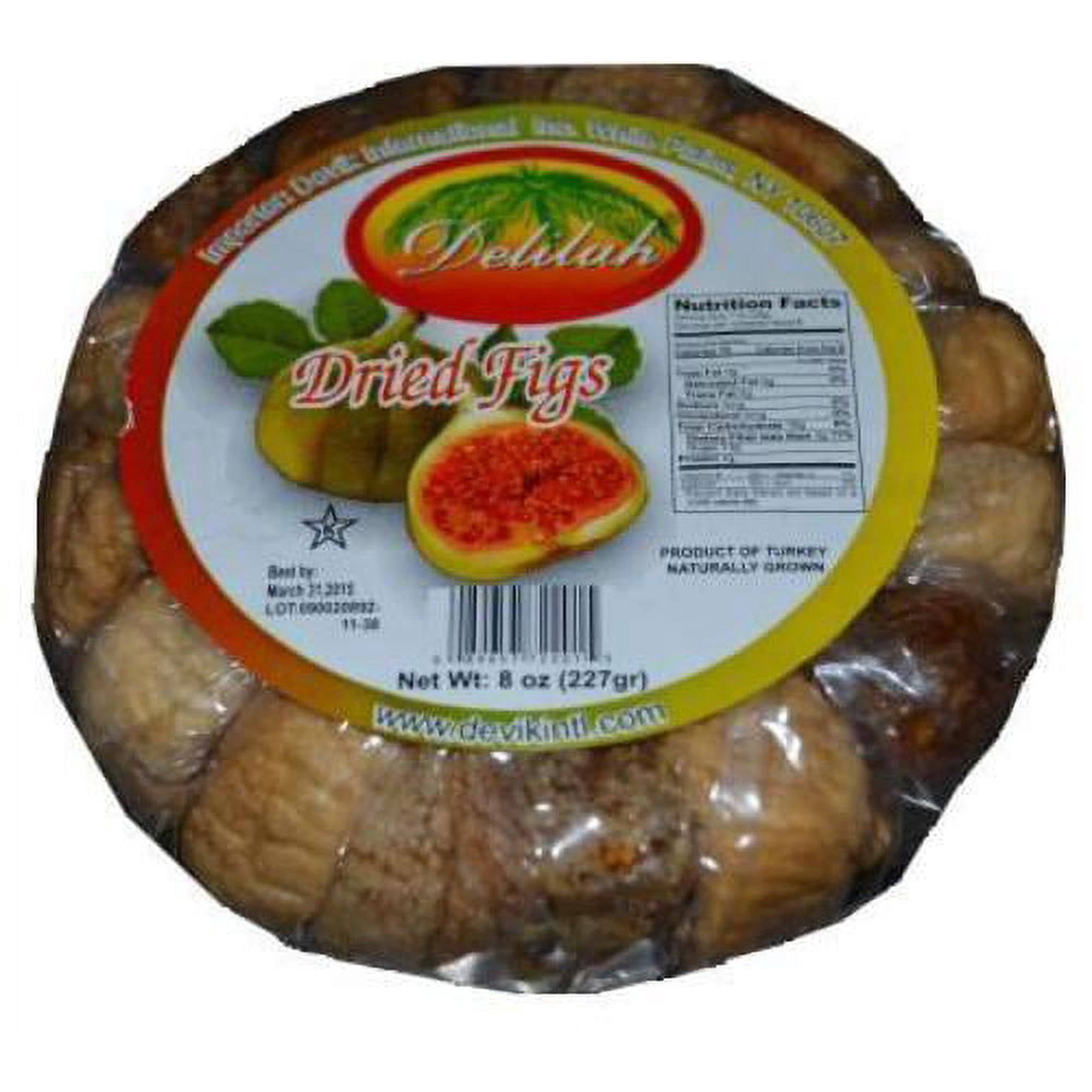 DELILAH DIRED FIG 8 OZ