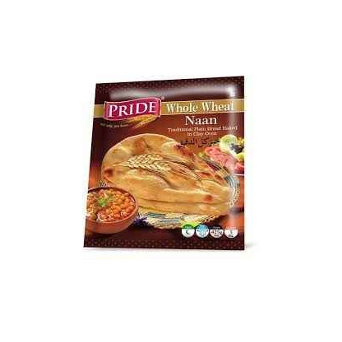 Pride Whole Wheat Naan 5 PCS