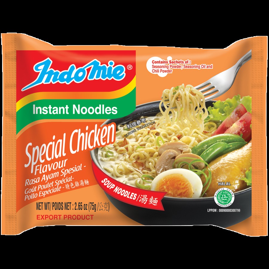 INDOMIE SPECIAL CHICKEN FLAVOR SOUP 75 GM