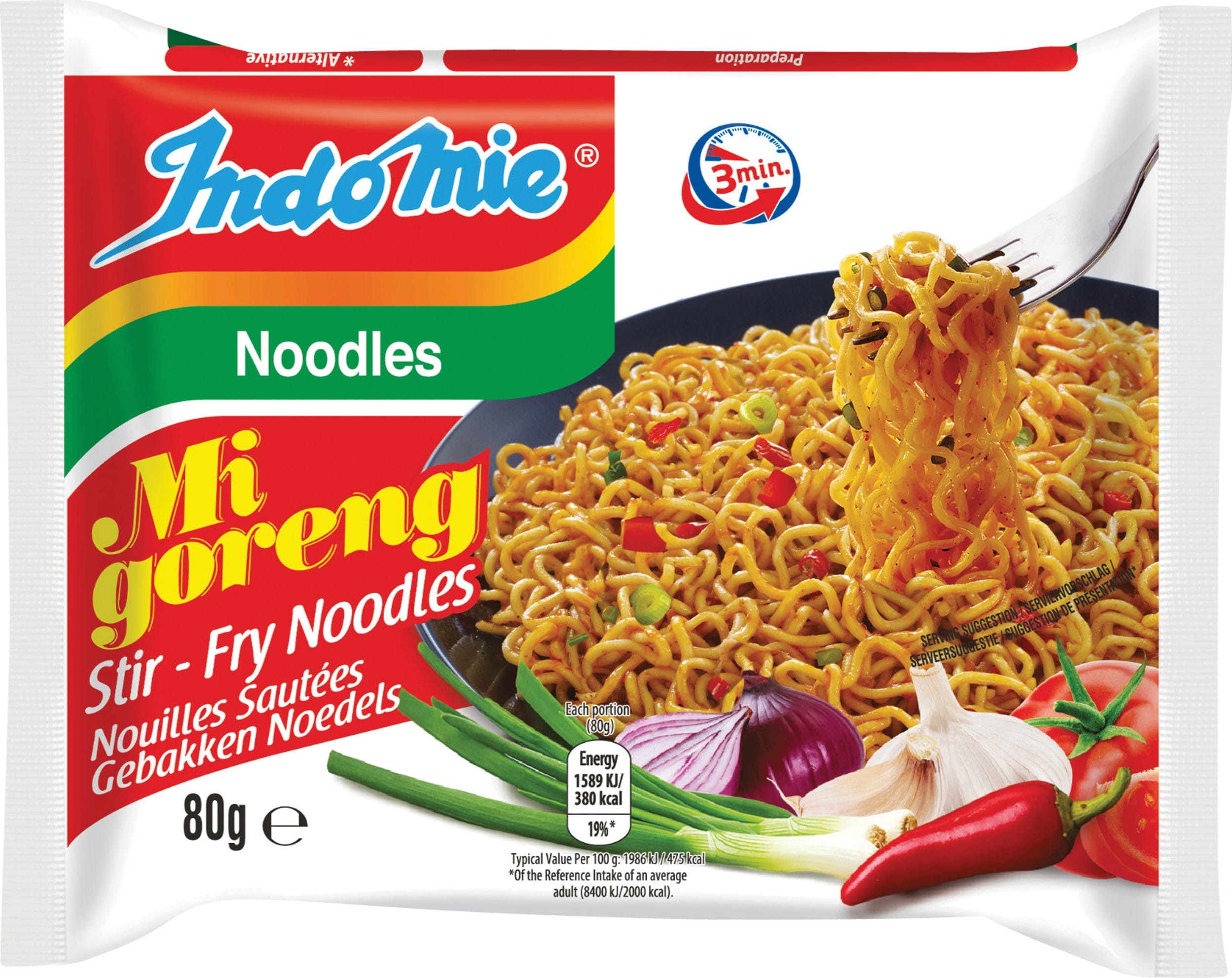 Indomie Fried Noddle 80 GM