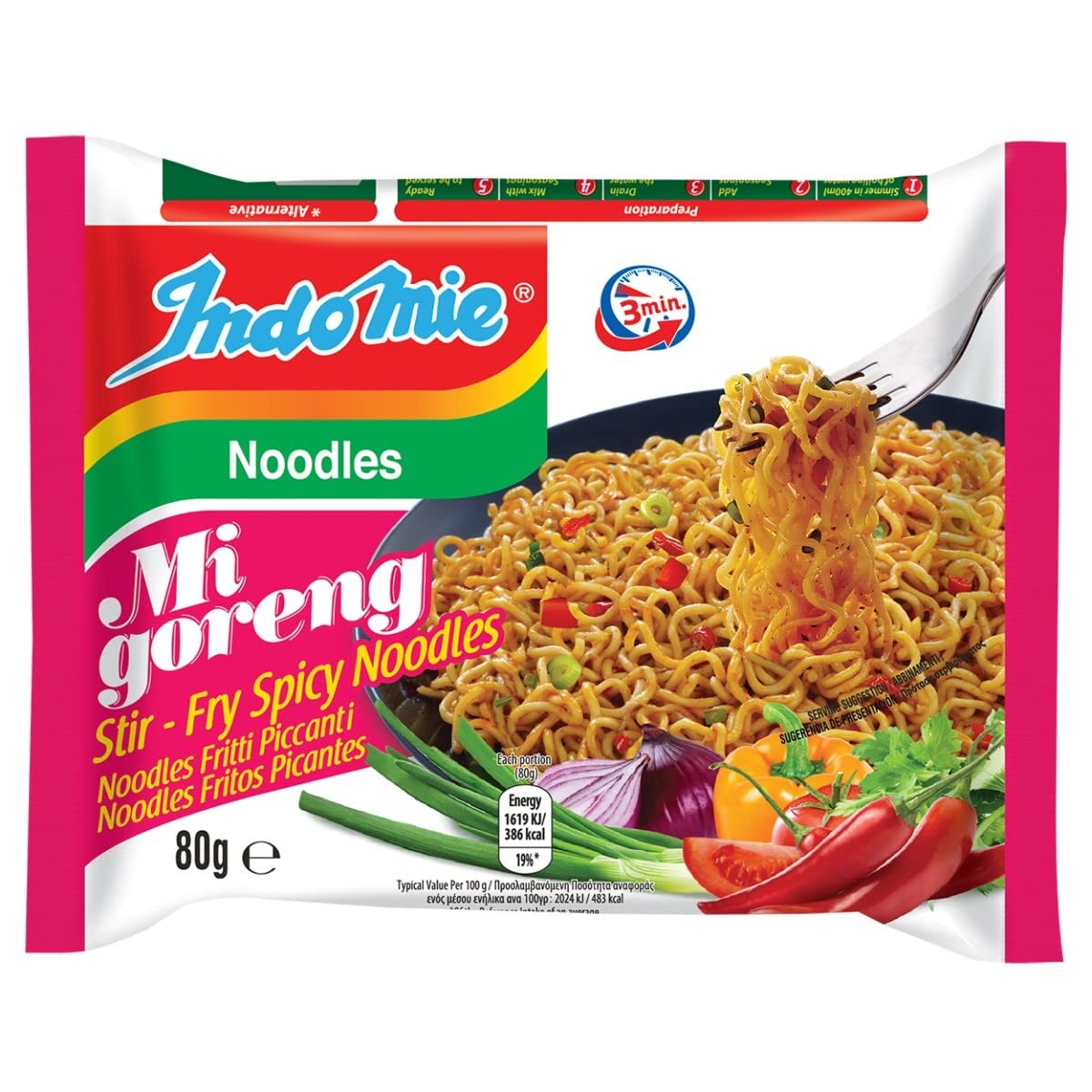 Indomie Stir Fried Noodles 2.8 OZ