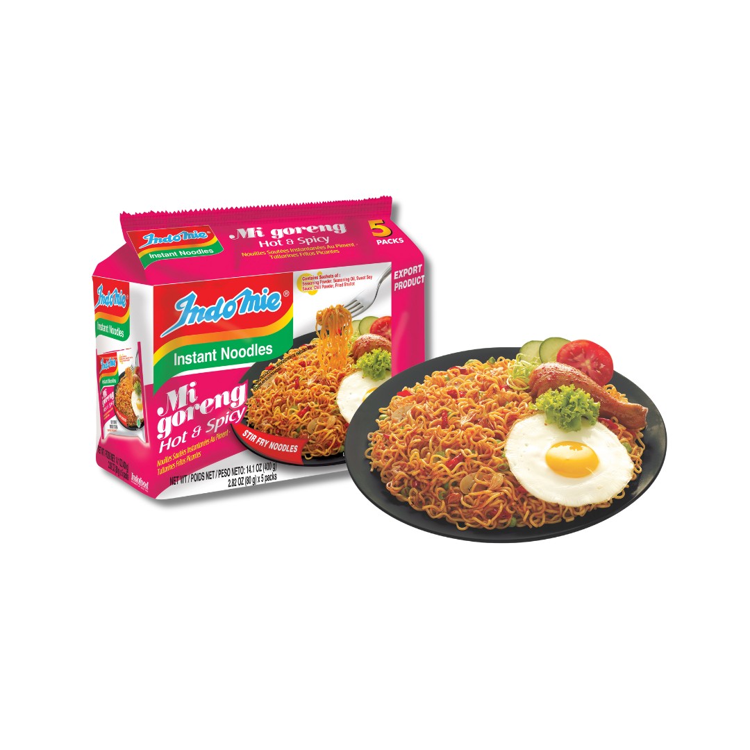 Indomie Hot Fried Noodle 400 GM