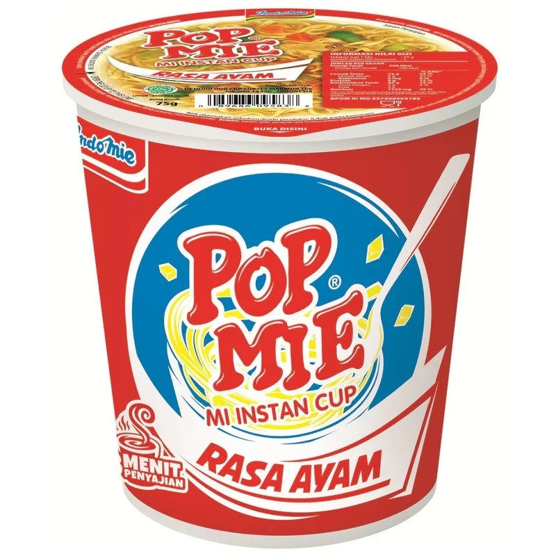 (Pop Mie) Chicken Noodles Cup 2.54 OZ