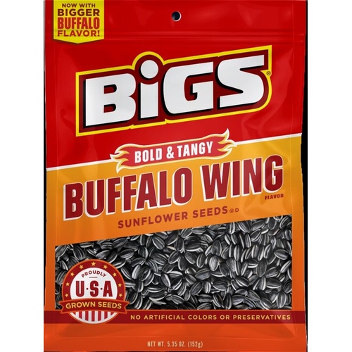 Bigs Buffalo Wing Seeds 5.35 OZ