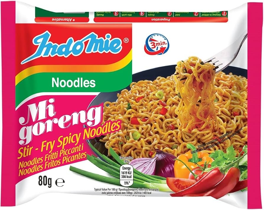 INDO MIE HOT&SPICY NOODLES 14.1 OZ
