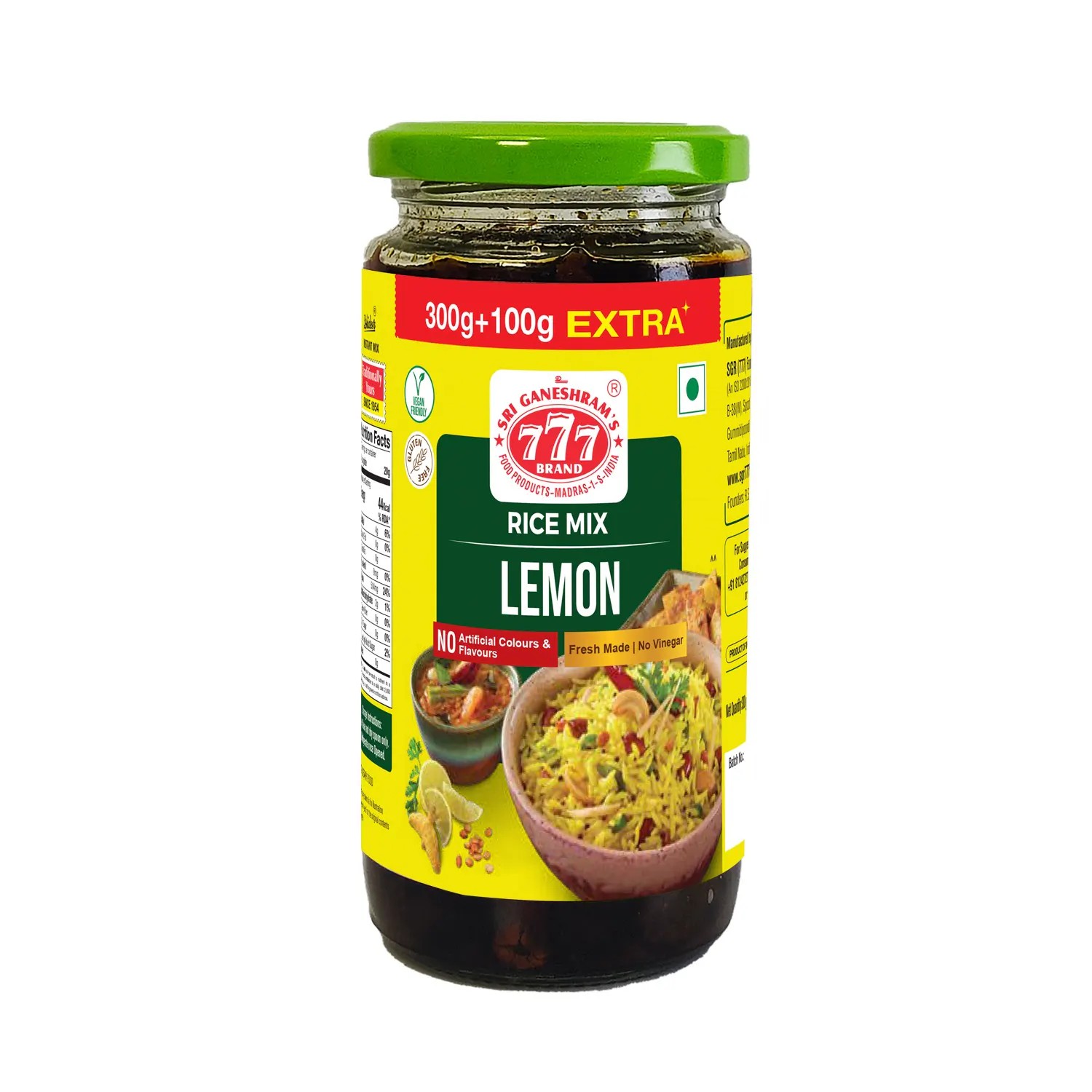777 Lemon Rice 300 GM