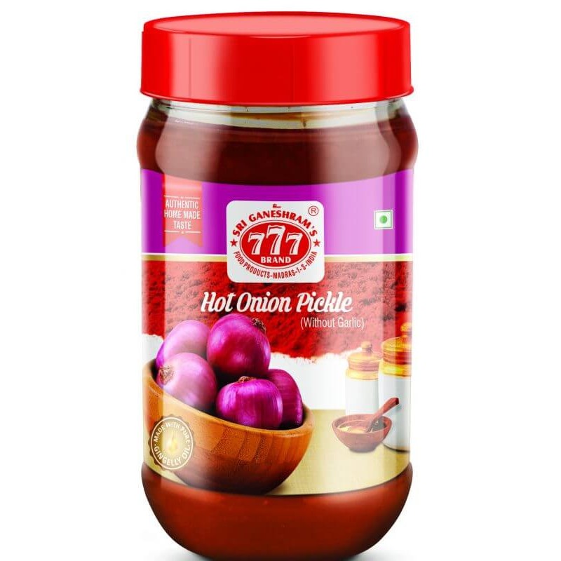 777 Hot Onion Pickle 300 GM