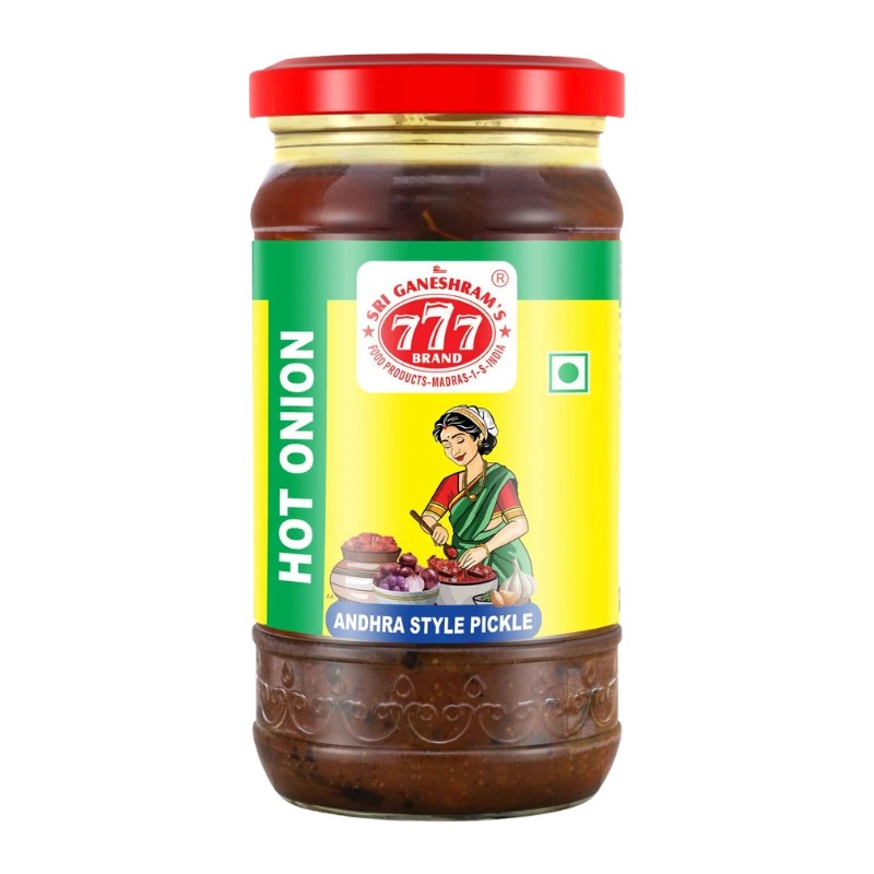 777 Hot Onion Pickle 300 GM