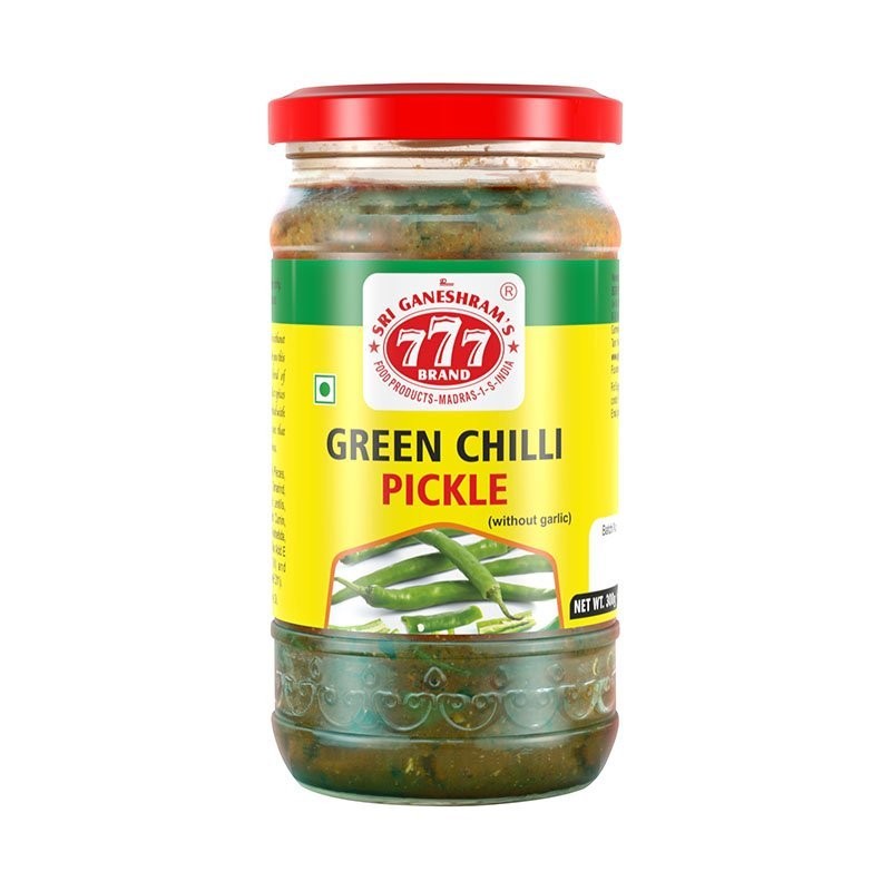 GREEN PEPPER PICKLE 777 300 GM